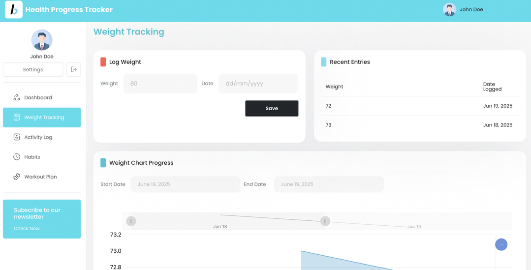 Dashboard preview 1